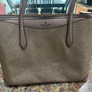 Kate Spade Sparkling Brown Tote